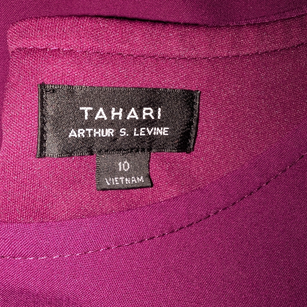 Tahari ASL Fuchsia Midi Dress - Picture 5 of 5